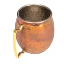 American Metalcraft ACMH 14 oz Moscow Mule Mug - Hammered, Copper thumbnail 3