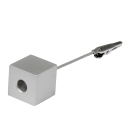 American Metalcraft ALMS5 4 1/4" Tabletop Menu Card Holder - Aluminum thumbnail 3