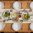 American Metalcraft ARP6WH 6 1/4" Round Melamine Coupe Plate, White thumbnail 4