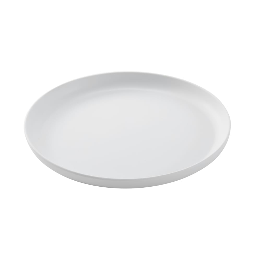 American Metalcraft ARP9WH 8 7/8" Round Melamine Coupe Plate, White