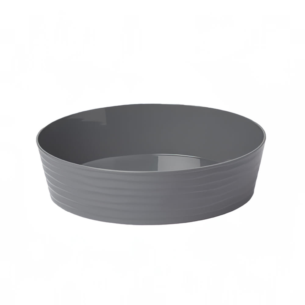 American Metalcraft B12G 118 oz Round Del Mar Serving Bowl - Plastic, Gray