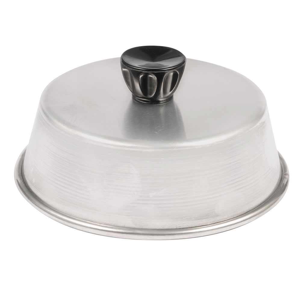 American Metalcraft BA640A 6" Basting Cover w/ Bakelite Knob, Black, Aluminum