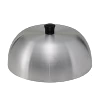 American Metalcraft BA640A 6" Basting Cover w/ Bakelite Knob, Black, Aluminum thumbnail 4