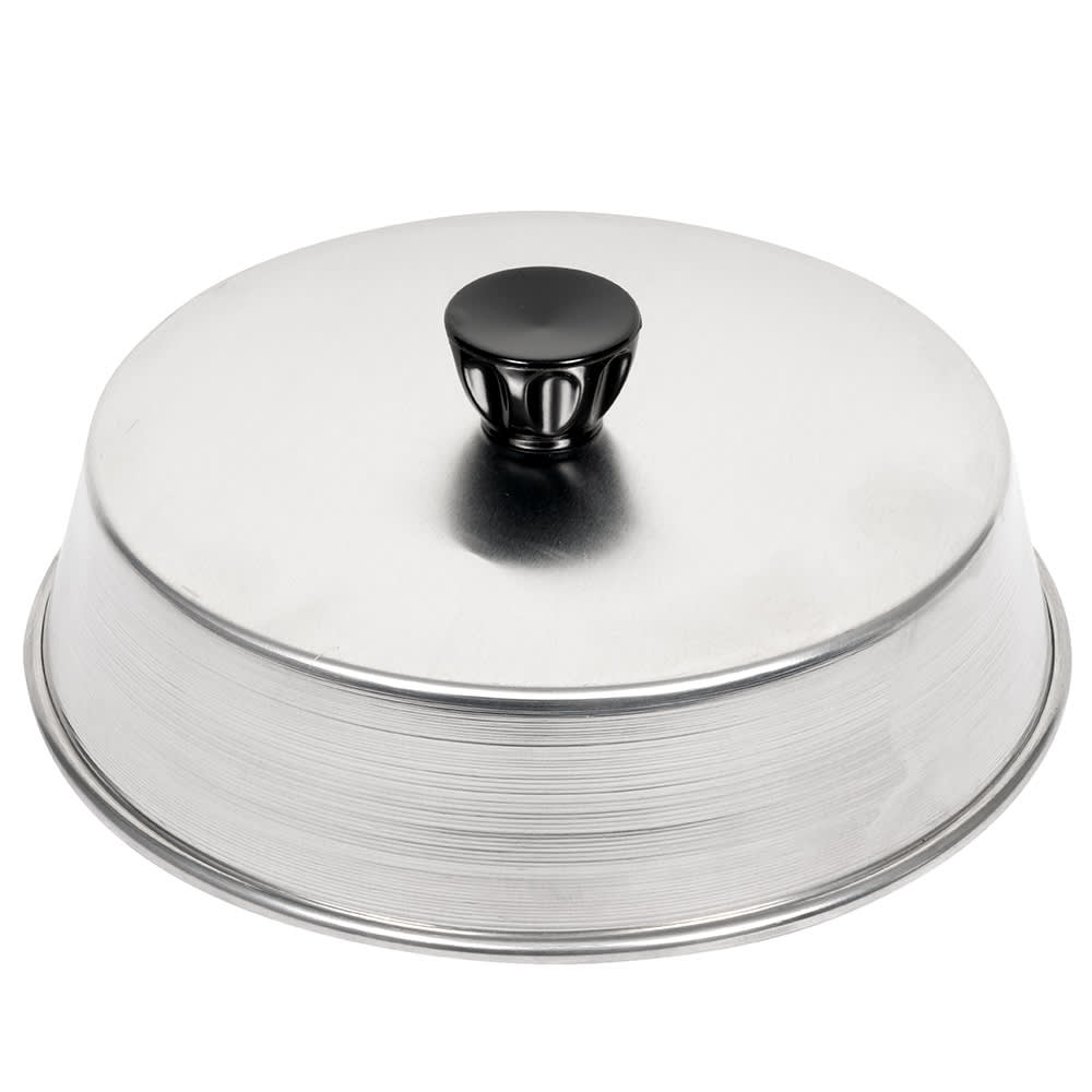 American Metalcraft BA840A 8" Basting Cover w/ Bakelite Knob, Black, Aluminum