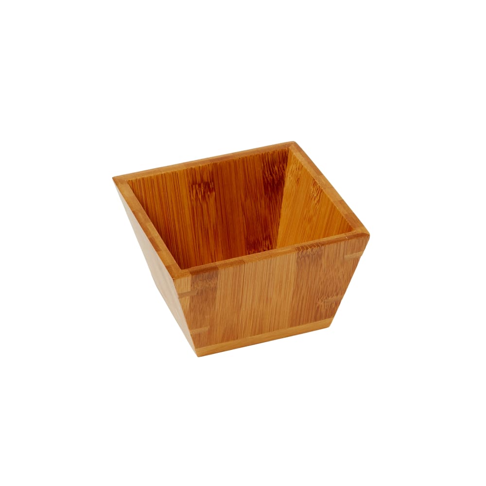 American Metalcraft BAM53 5" Square Bamboo Bowl