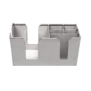 American Metalcraft BARS7 6 Compartment Bar Organizer, Satin/Stainless thumbnail 3