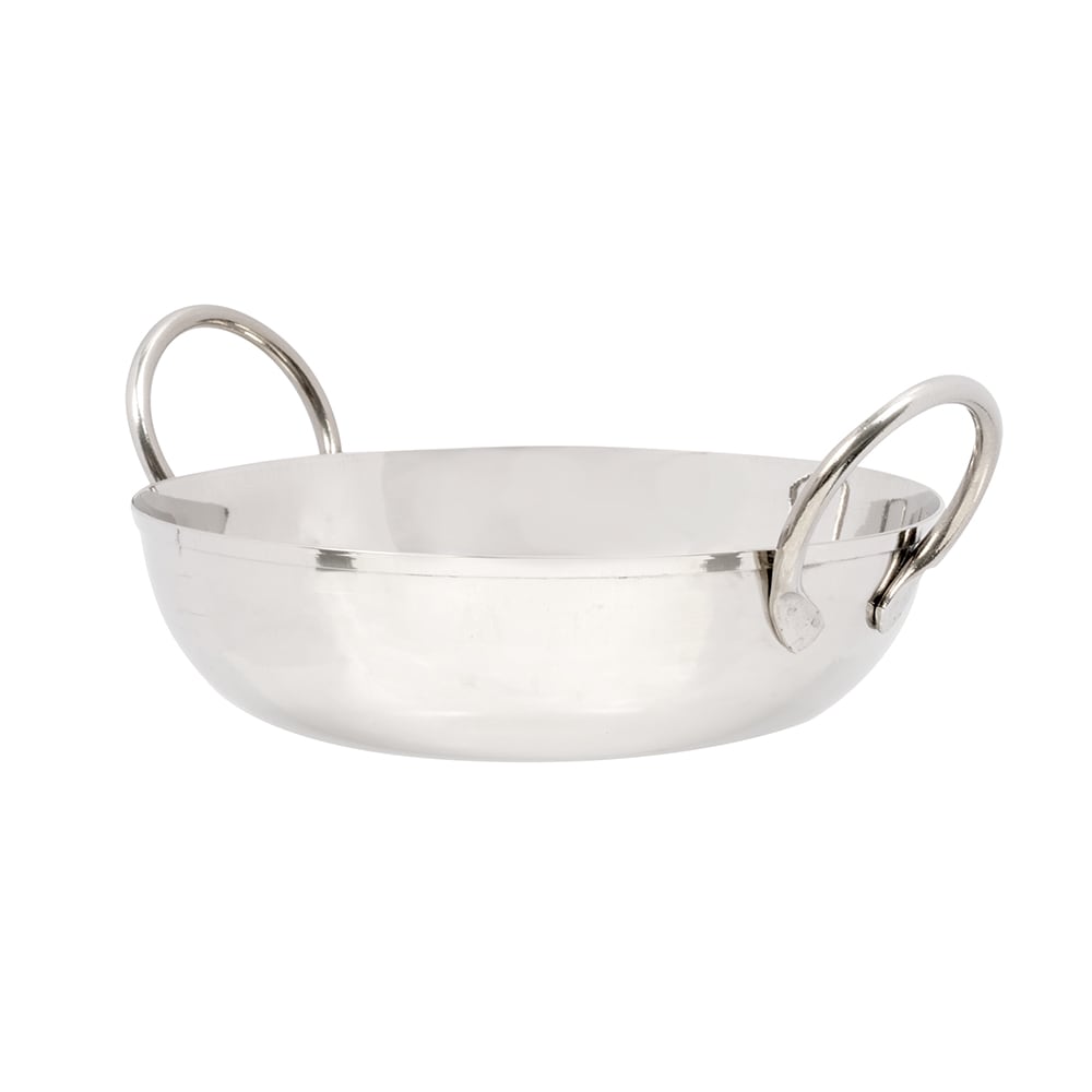 American Metalcraft BD55 18 oz Round Balti Dish, Stainless