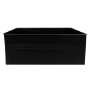 American Metalcraft BEV820 Rectangular Cooling Tub - 20 1/2"L x 12 1/2"W x 8"H, Black thumbnail 2