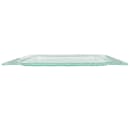 American Metalcraft BG1911 19" x 11" Rectangular Platter - Bubble Glass, Green thumbnail 3