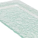American Metalcraft BG1911 19" x 11" Rectangular Platter - Bubble Glass, Green thumbnail 6
