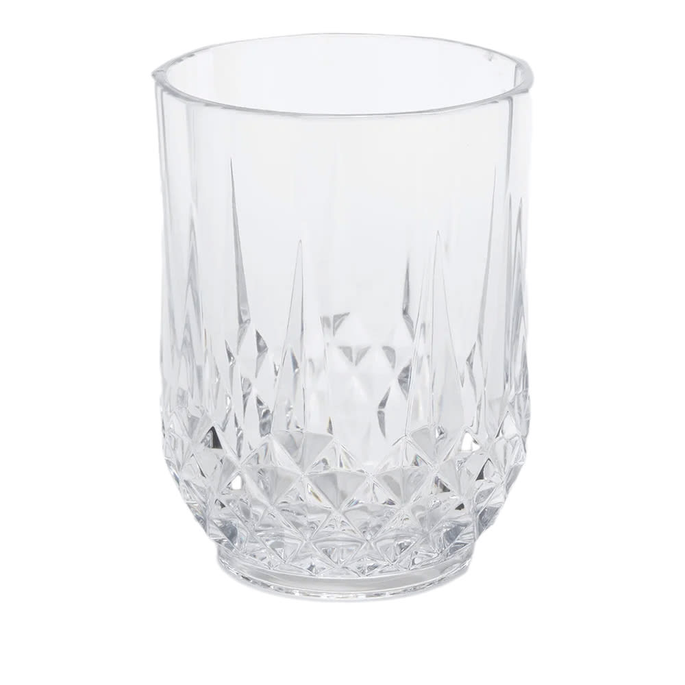 American Metalcraft BHR14 14 oz Hadley Double Old Fashioned Glass - Tritan Plastic, Clear