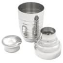 American Metalcraft BHS109 8 oz Stainless Bar Cocktail Shaker Set thumbnail 3