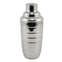 American Metalcraft BHS124 24 oz Stainless Bar Cocktail Shaker Set thumbnail 3