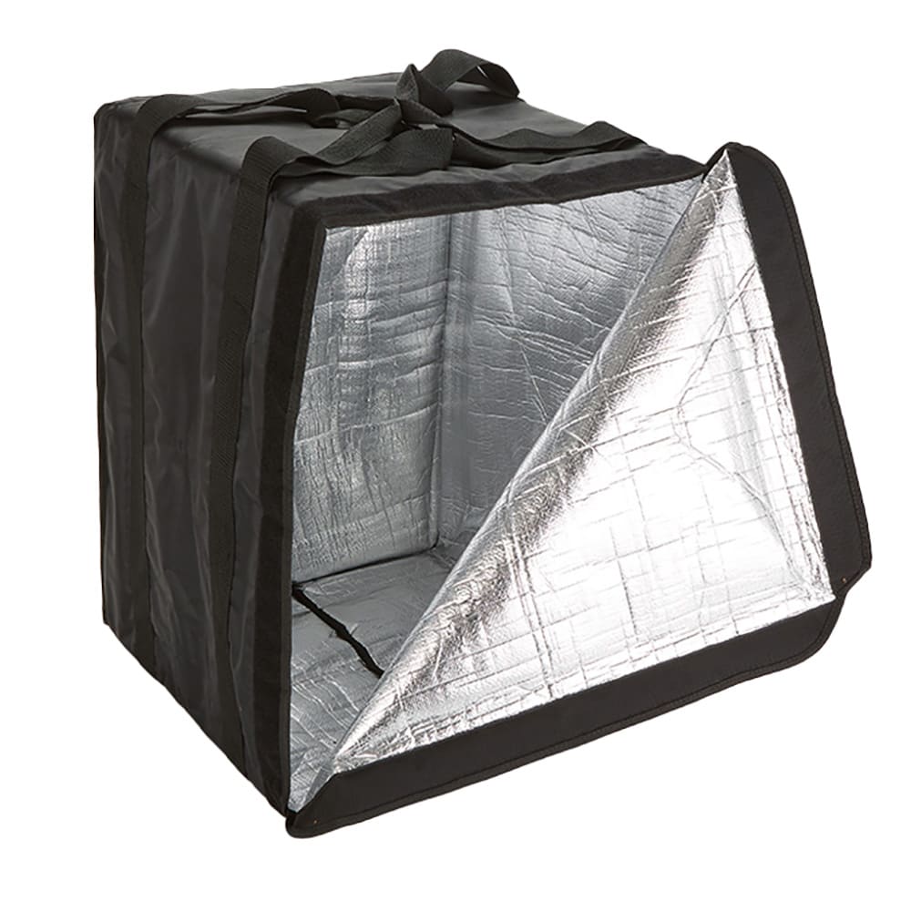 American Metalcraft BLBAG26 Pizza Delivery Bag - 19" x 19" x 27", Nylon, Black