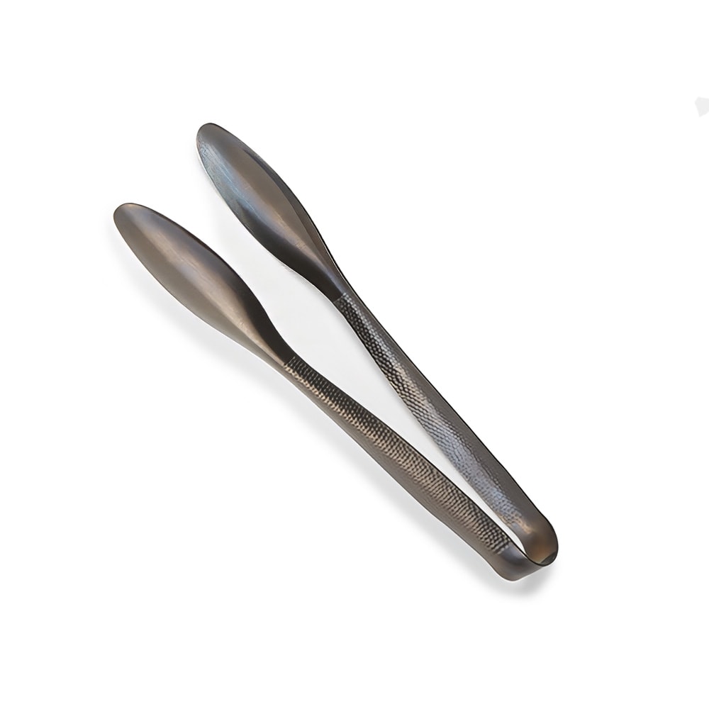 American Metalcraft BLHT2 11 3/4"L Stainless Serving Tongs, Black