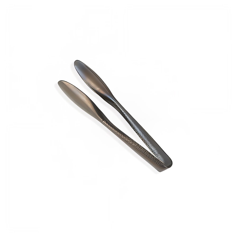 American Metalcraft BLHT6 6"L Stainless Serving Tongs, Black