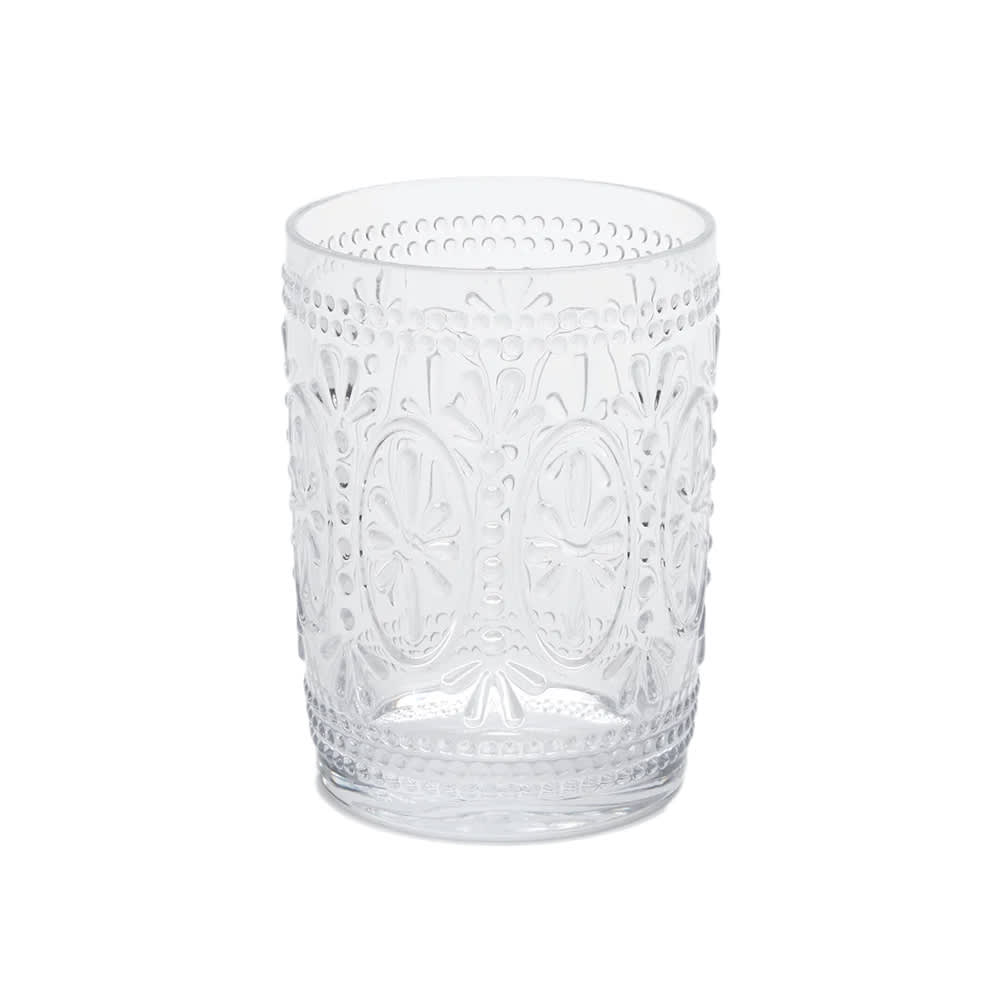 American Metalcraft BLR14 14 oz Lilli Double Old Fashioned Glass - Tritan Plastic, Clear