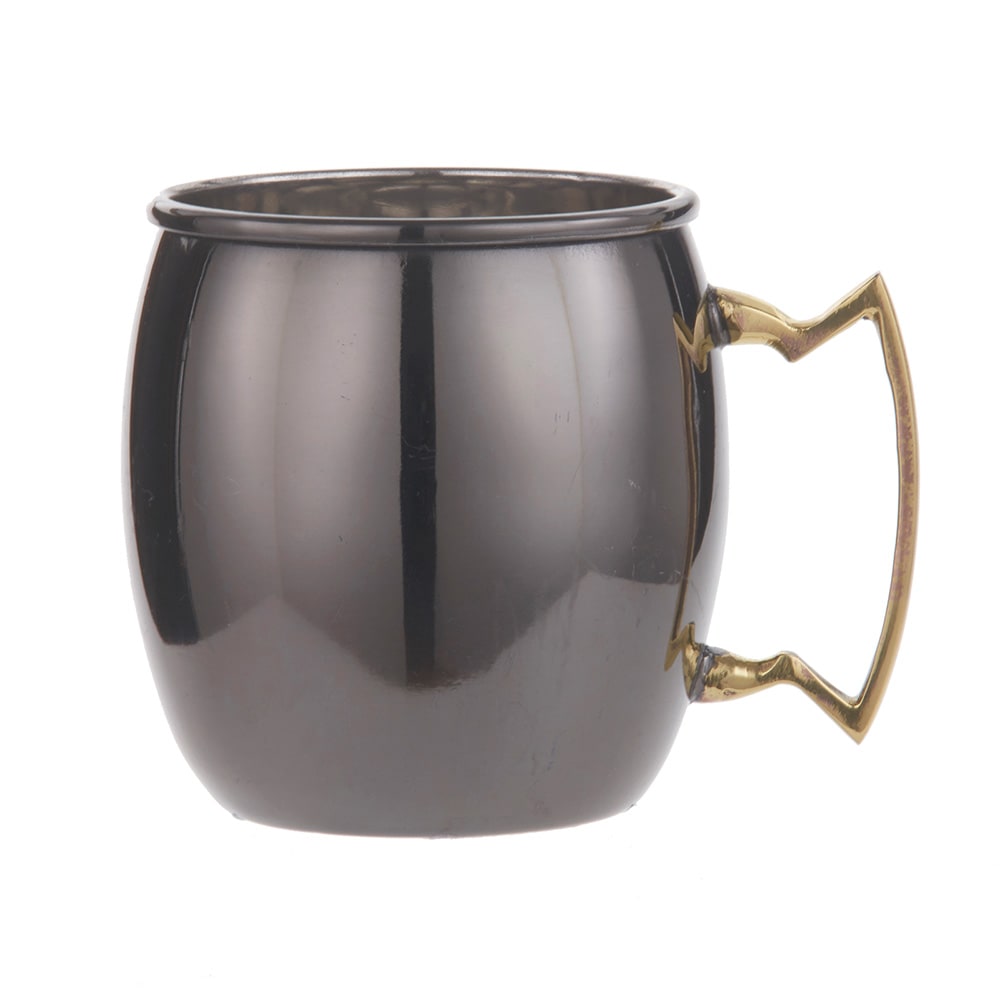American Metalcraft BM16P 16 oz Moscow Mule Mug - Stainless Steel, Black Mirror Finish