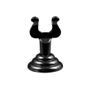 American Metalcraft BMH221 1 1/2" Tabletop Menu Card Holder - Black thumbnail 2