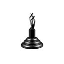 American Metalcraft BMH221 1 1/2" Tabletop Menu Card Holder - Black thumbnail 3