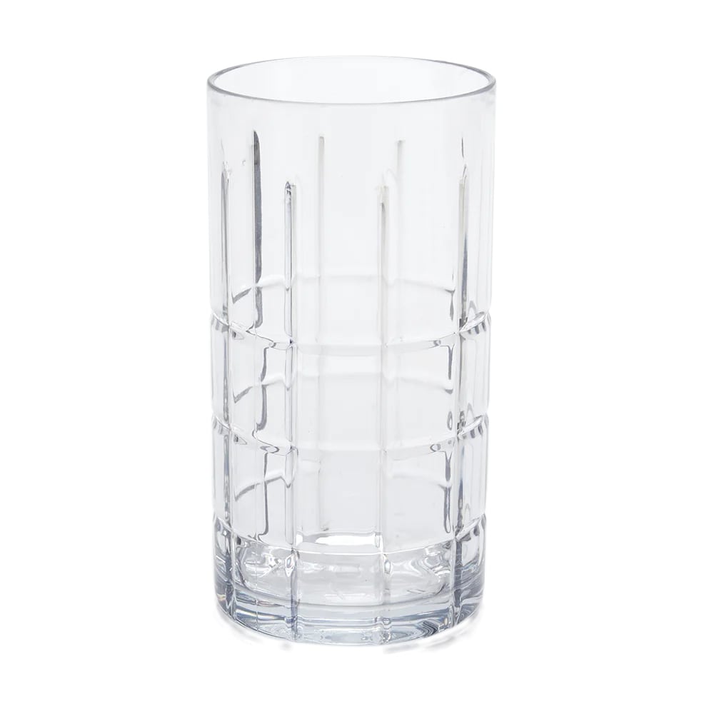 American Metalcraft BSH20 20 oz Sanibel Highball Glass - Tritan Plastic, Clear