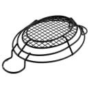 American Metalcraft BSKB811 Oval Wire Basket w/ Ramekin Holder, 11x8", Black thumbnail 5