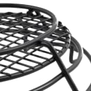 American Metalcraft BSKB811 Oval Wire Basket w/ Ramekin Holder, 11x8", Black thumbnail 8