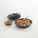 American Metalcraft BSPP4 6" Black Steel Paella Pan thumbnail 2