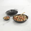 American Metalcraft BSPP5 6 3/4" Black Steel Paella Pan thumbnail 2