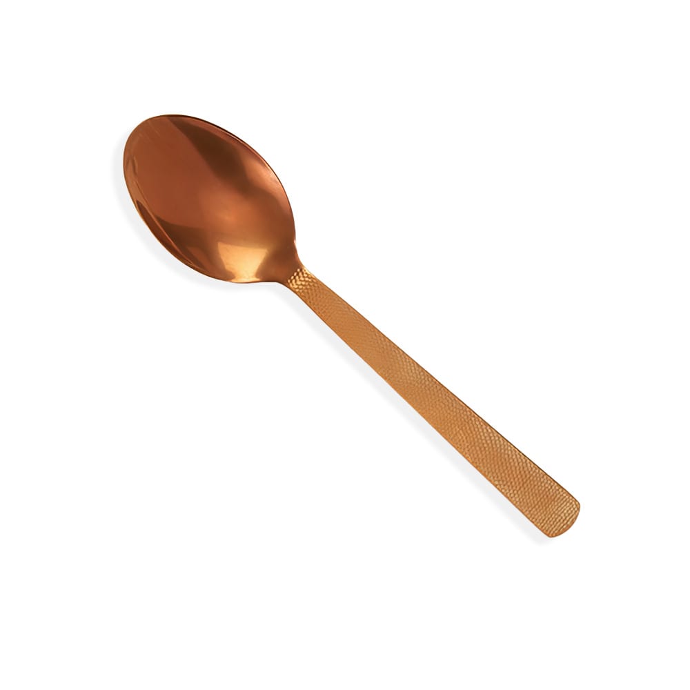 American Metalcraft BVHSP10 10" Solid Serving Spoon - Stainless Steel, Bronze