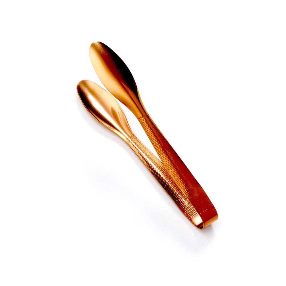 American Metalcraft BVHT1 9"L Stainless Serving Tongs, Bronze