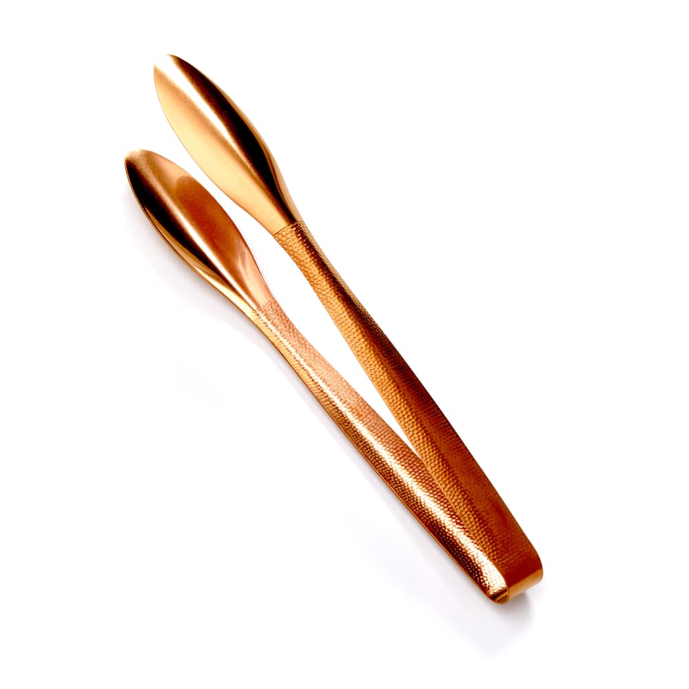 American Metalcraft BVHT2 11 3/4"L Stainless Serving Tongs, Bronze