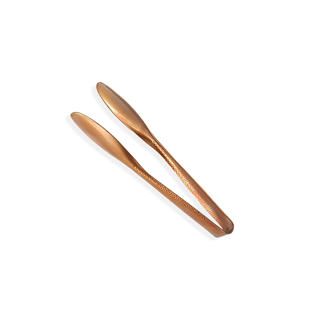 American Metalcraft BVHT6 6"L Stainless Serving Tongs, Bronze