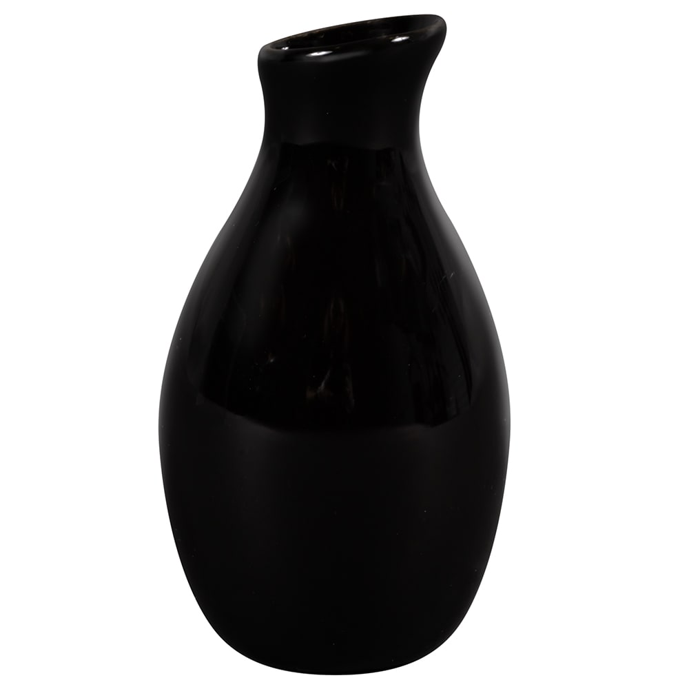 American Metalcraft BVJGB5 Bud Vase Jug, Black/Ceramic