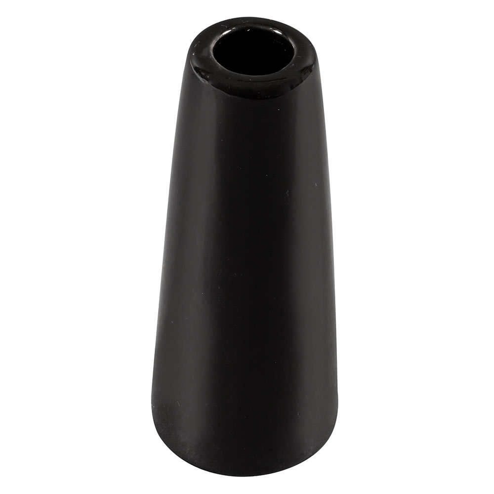 American Metalcraft BVTB7 4" Bud Vase Tower, Black/Ceramic