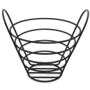 American Metalcraft BWB750 Round Wire Basket, 7x5", Black thumbnail 2