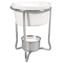 American Metalcraft BWR34 Butter Warmer w/ 4 oz Ramekin, Ceramic/Chrome thumbnail 3