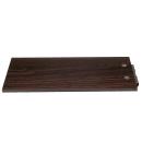 American Metalcraft CB8 Clipboard Menu Holder - 4" x 8", Wood, Espresso thumbnail 3