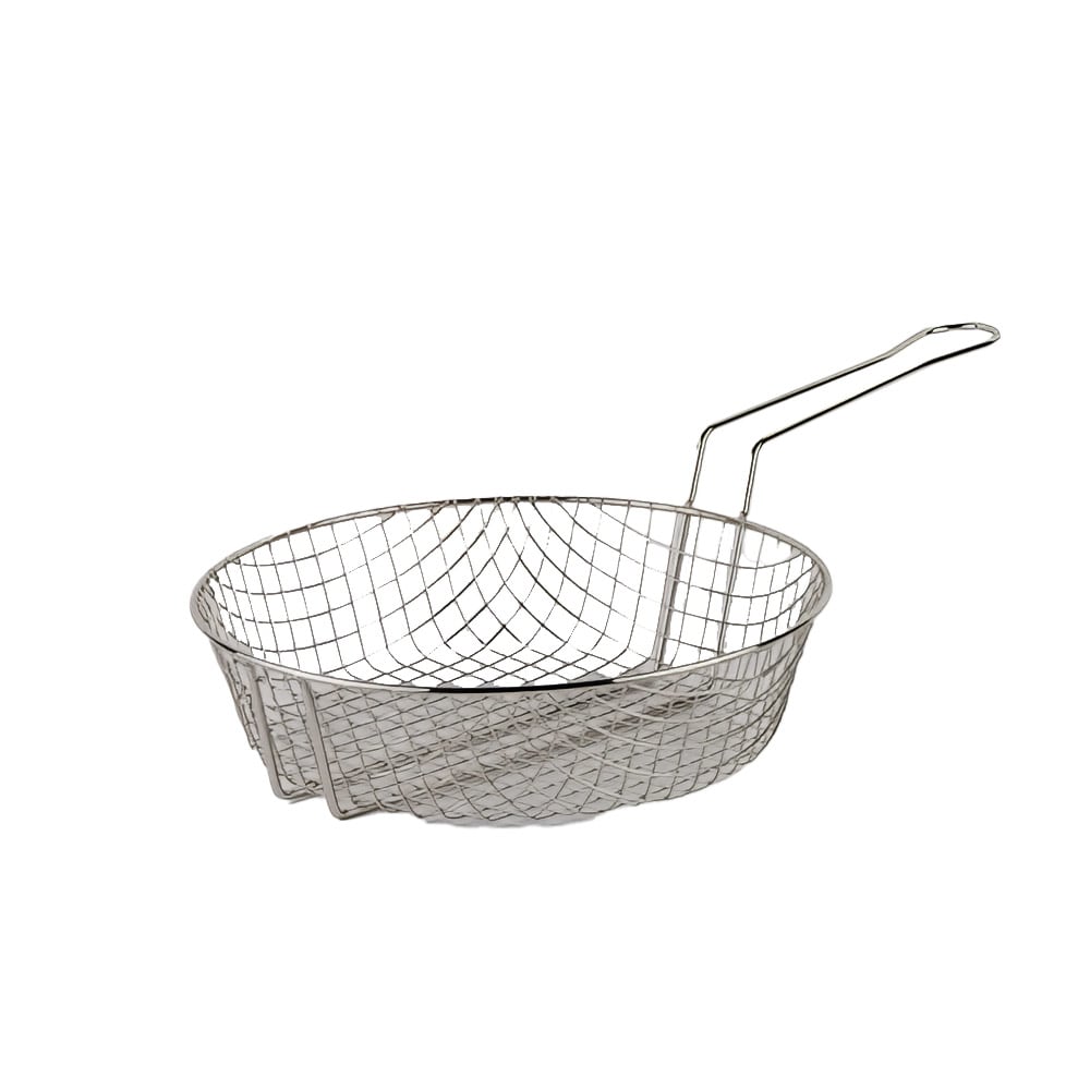 American Metalcraft CBC12 12" Culinary Basket w/ Handle, Coarse Mesh, Steel
