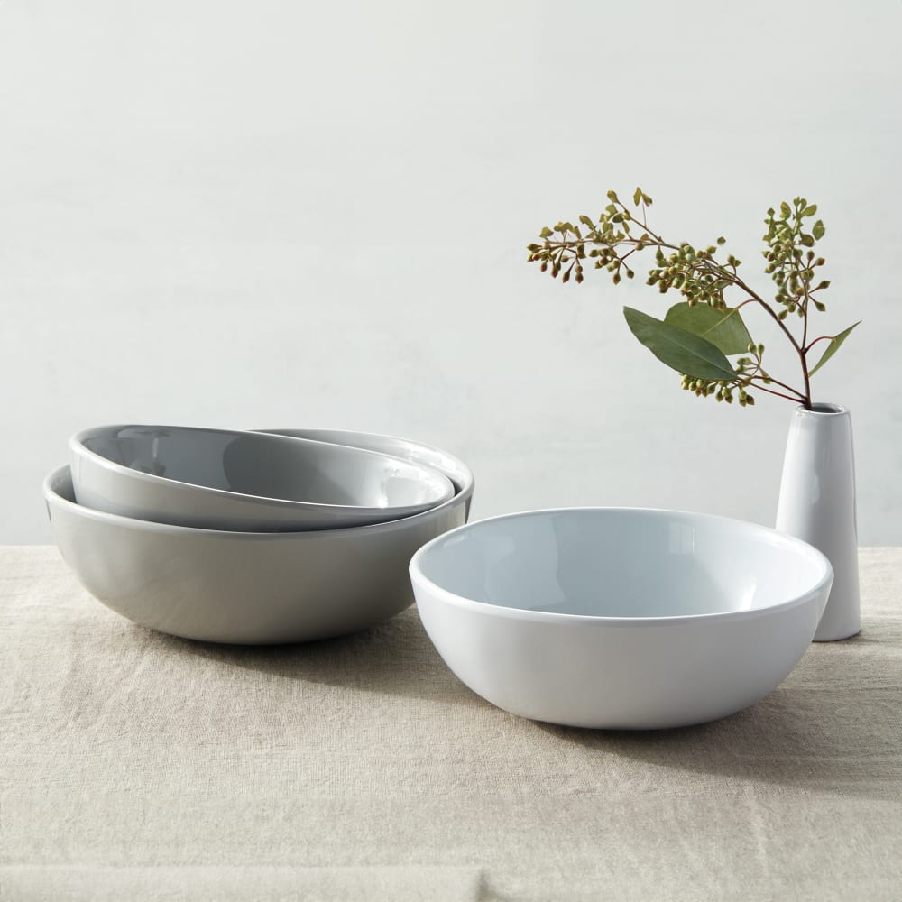 American Metalcraft CBL24CL 24 oz Round Melamine Bowl, Cloud