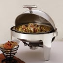 American Metalcraft CDWP18 Round Chafer Water & Food Pan For 7 qt, Stainless thumbnail 2