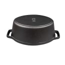 American Metalcraft CIPO3 3 qt Oval Casserole Dish with Lid - Cast Iron thumbnail 5
