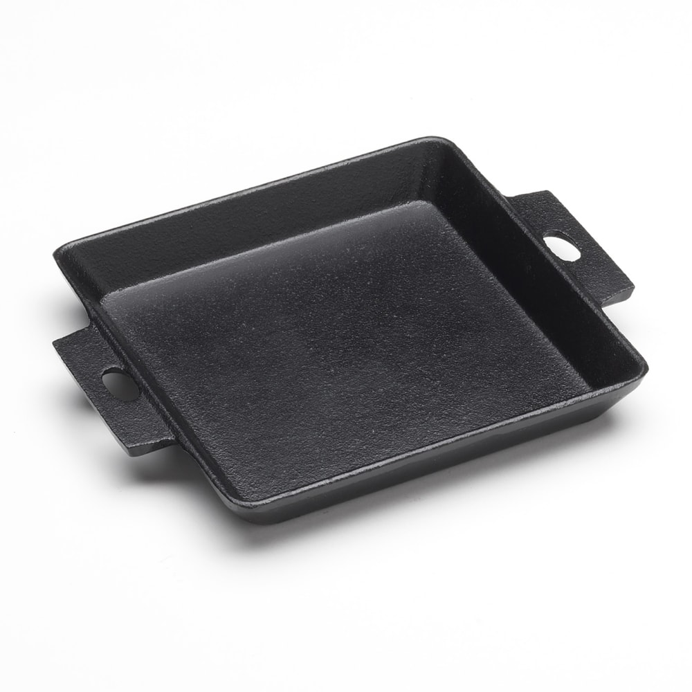 American Metalcraft CIPS61 9 1/2 oz Square Cast Iron Casserole Dish