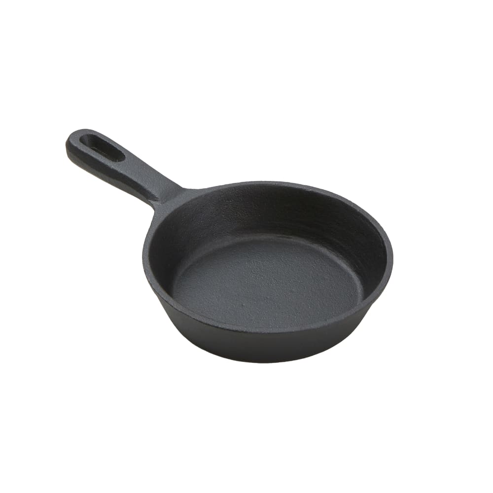 American Metalcraft CIS51 5" Round Fry Pan w/ Handle, Cast Iron