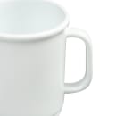 American Metalcraft CM12CL 12 oz Mug - Plastic, Cloud White thumbnail 5