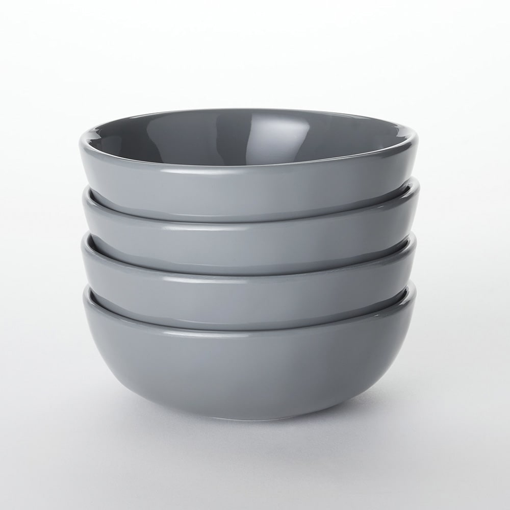 American Metalcraft CMPBL16ST 16 oz Round Melamine Bowl, Storm