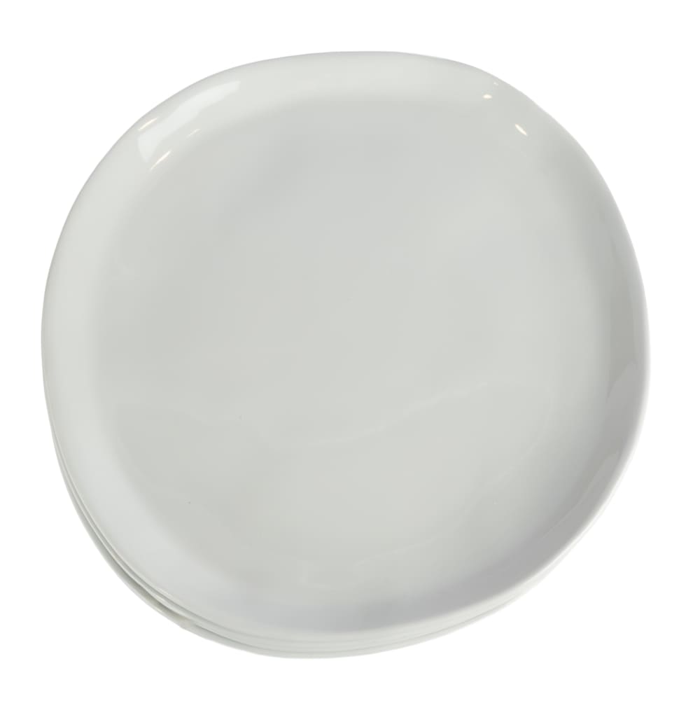 American Metalcraft CMPP10CL 11 1/8" Round Melamine Coupe Plate, Cloud