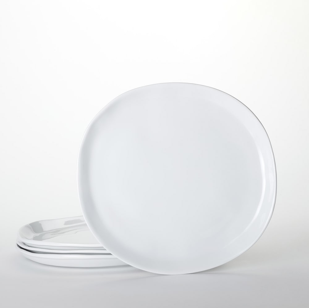 American Metalcraft CMPP9CL 9" Round Melamine Coupe Plate, Cloud