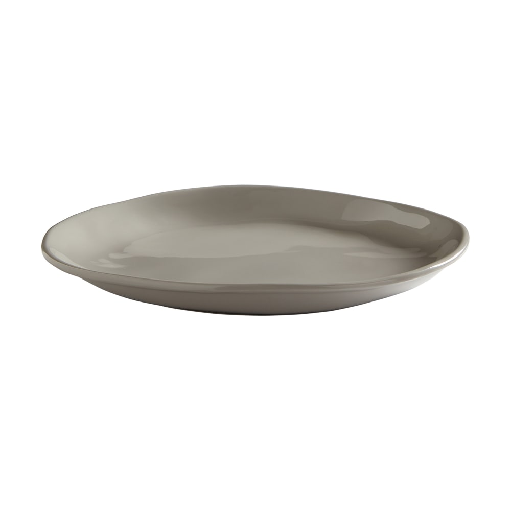 American Metalcraft CP9SH 9" Round Melamine Dinner Plate, Shadow