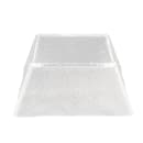 American Metalcraft CRGSQ94 9 1/2" Square Rain Bowl, 125 oz, Styrene, Clear thumbnail 4